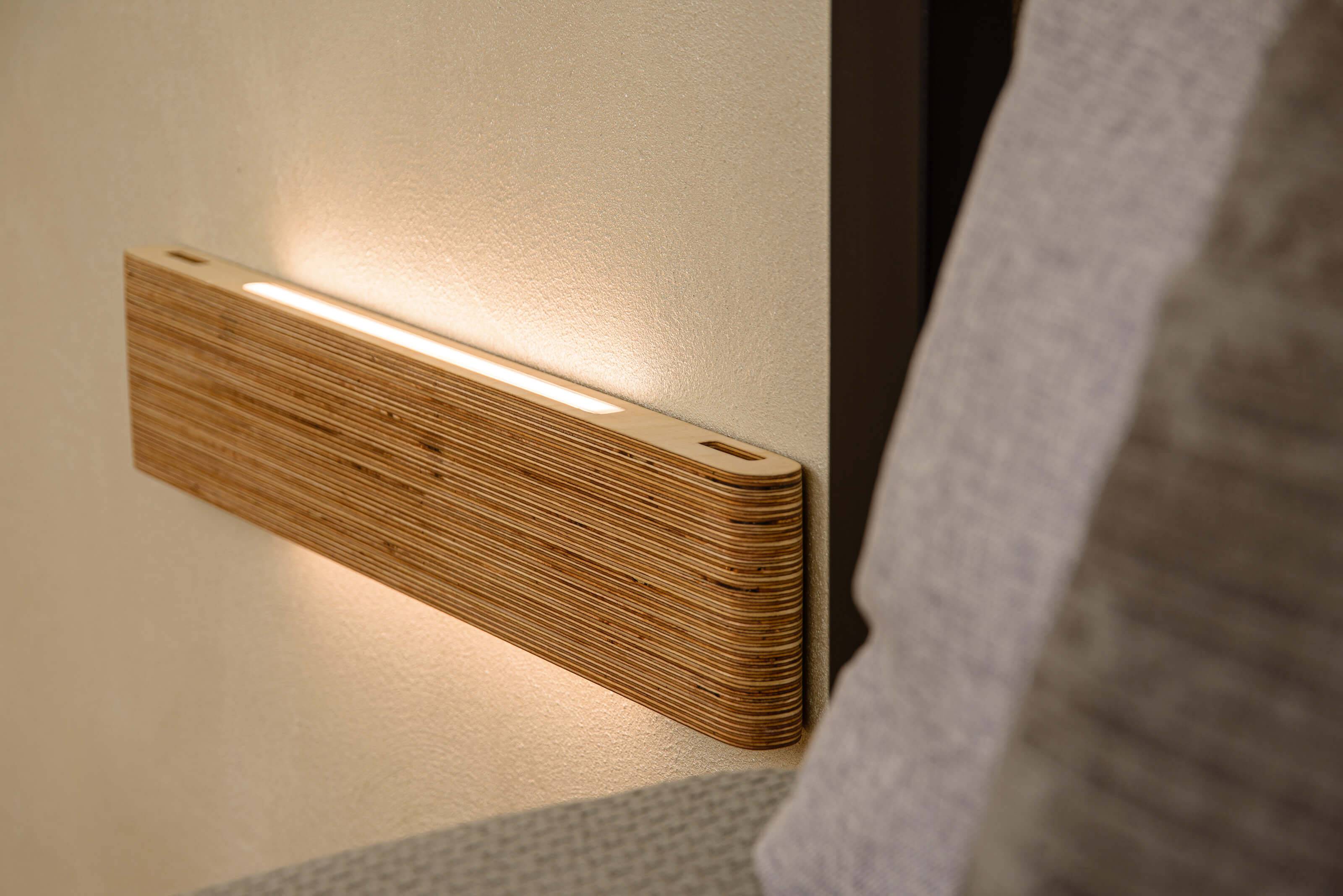 Seinalamp Stripe, Kmpl.3tk. - Käsitöö LED Disainvalgustid